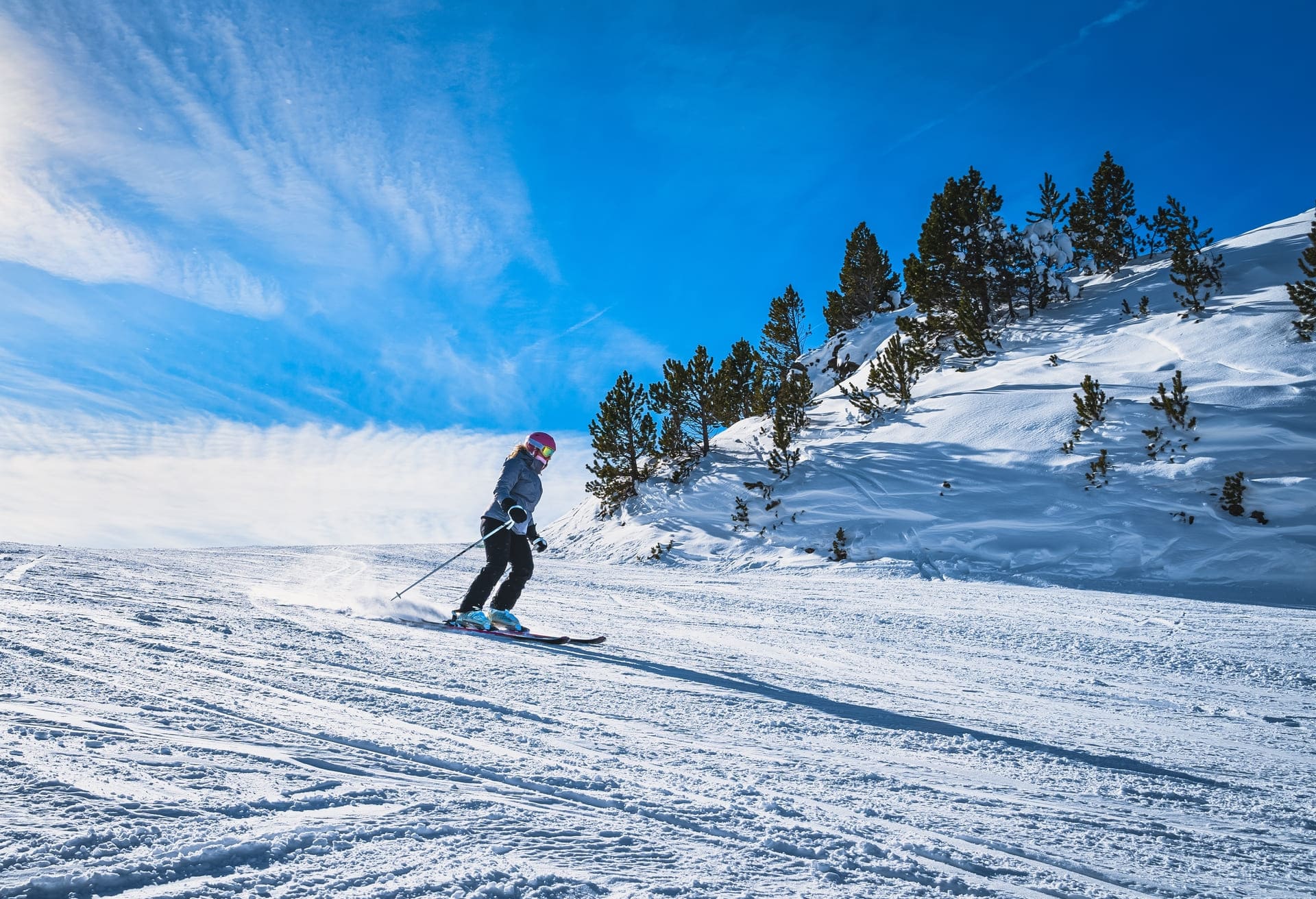 aktivitaeten ski fahren